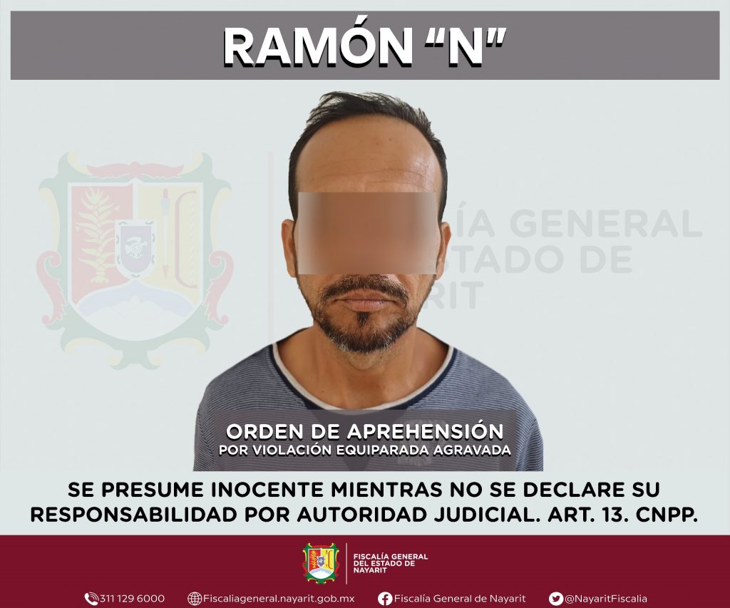 CAPTURADO EN BAHÍA DE BANDERAS POR VIOLACIÓN EQUIPARADA AGRAVADA