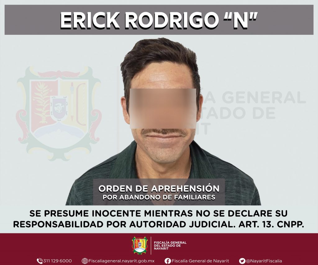 DETENIDO POR ABANDONO DE FAMILIARES EN AGRAVIO DE DOS NIÑOS