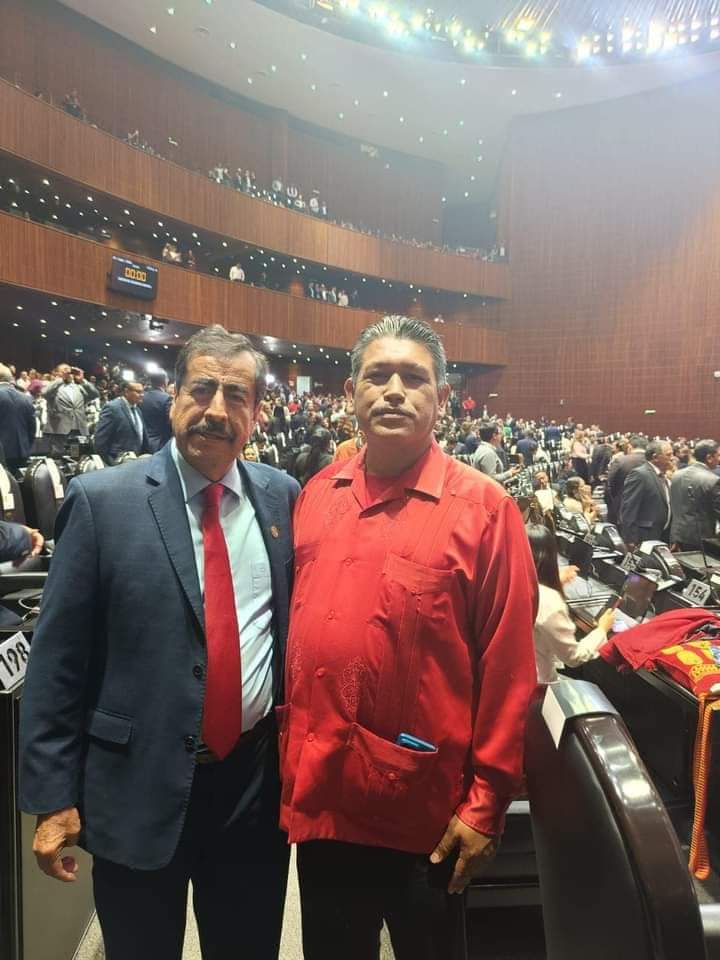 EL DIPUTADO FEDERAL JORGE ARMANDO «FUGIO» ORTÍZ RODRÍGUEZ PRESENTE EN EL CONGRESO DE LA UNIÓN PARA EL INICIO DE SESIONES