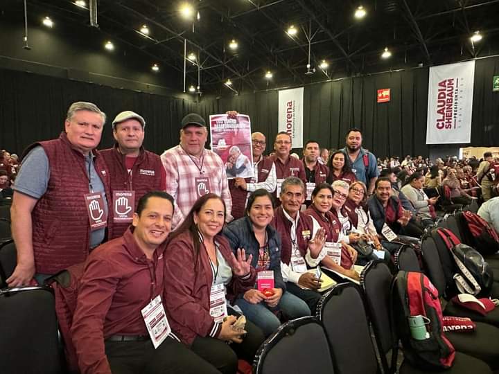 ASISTE MARIA ELIZABETH LÓPEZ BLANCO AL CONSEJO NACIONAL DE MORENA