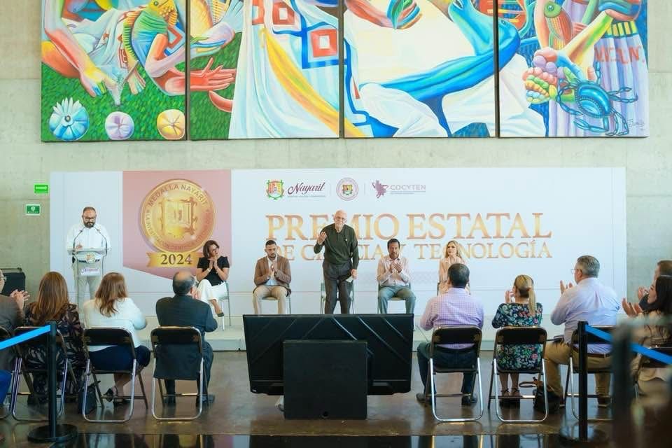 ASISTE MANQ A LA ENTREGA DEL PREMIO ESTATAL DE CIENCIA Y TECNOLOGÍA