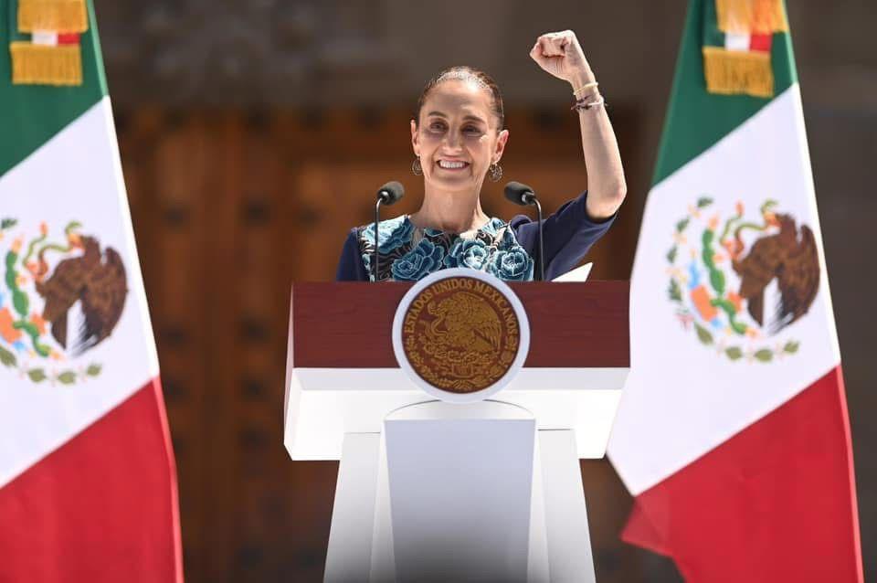 NAYARITAS RESPALDAN A LA PRESIDENTA CLAUDIA SHEINBAUM EN HISTÓRICA ASAMBLEA EN EL ZÓCALO