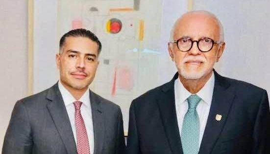 PARA FORTALECER LA TRANQUILIDAD Y SEGURIDAD DE LAS Y LOS NAYARITAS SE REÚNEN EL GOBERNADOR MIGUEL ÁNGEL NAVARRO QUINTERO Y OMAR GARCÍA HARFUCH