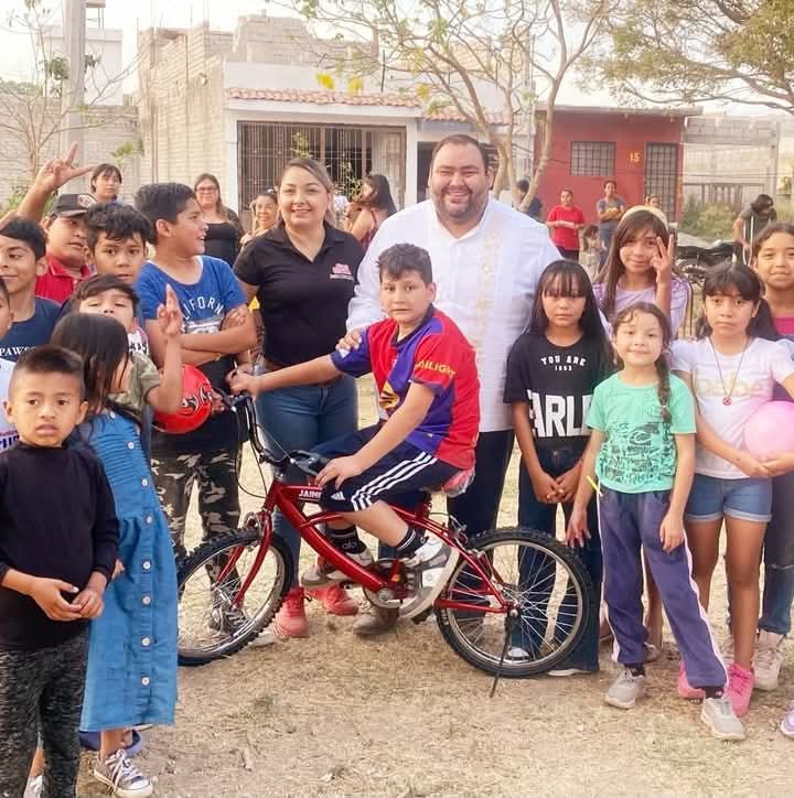 Por el «Día del Niño».