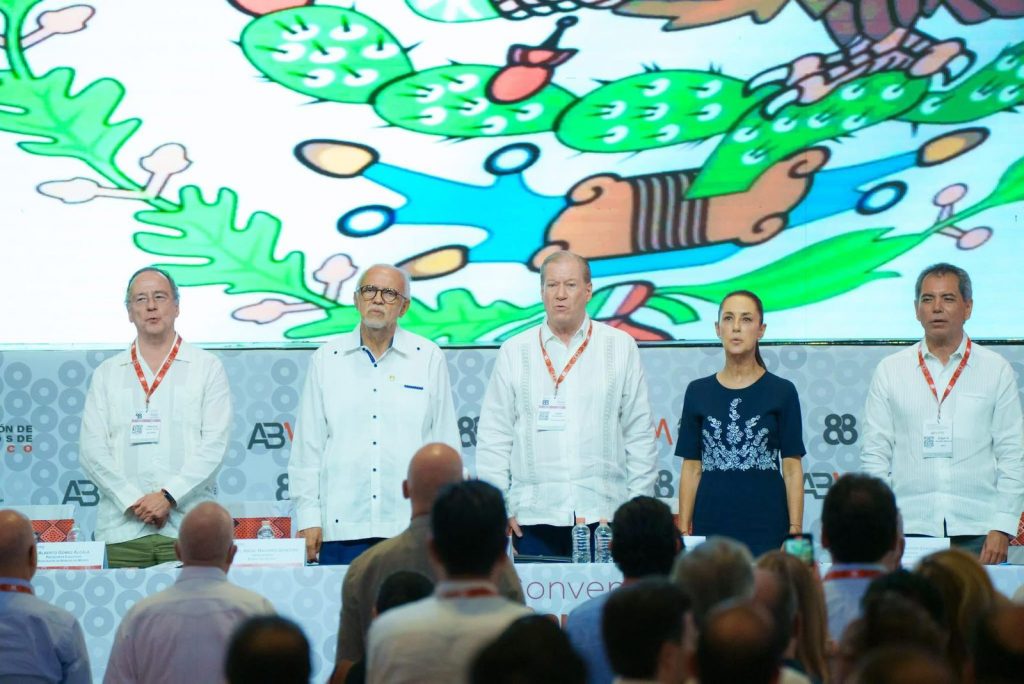 EL GOBERNADOR DEL ESTADO Y LA PRESIDENTA MÉXICO, INAUGURARON LA 88ª CONVENCIÓN BANCARIA EN NUEVO NAYARIT