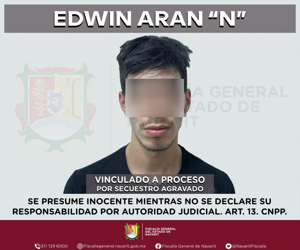 VINCULADO A PROCESO PRESUNTO RESPONSABLE DE SECUESTRO AGRAVADO CONTRA PERSONA EXTRANJERA.