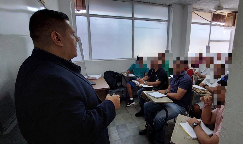 Inicia SSPC taller “Aprende para emprender en la formalidad” en el CERESO Venustiano Carranza.