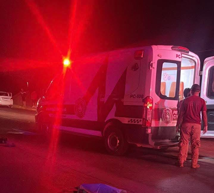 JOVEN EN ESTADO DE EBRIEDAD IMPACTA A CUATRIMOTO Y FALLECE UNA MUJER DE LA TERCERA EDAD.