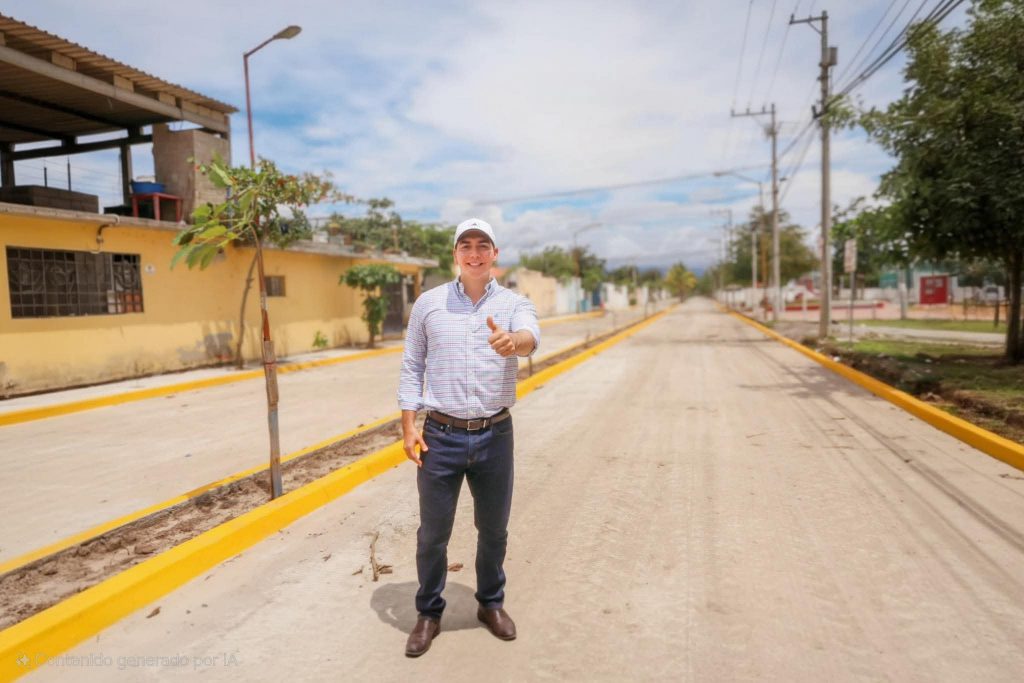 ESTAMOS HACIENDO OBRAS CON VISIÓN, CON PLANEACIÓN Y CALIDAD: HÉCTOR SANTANA