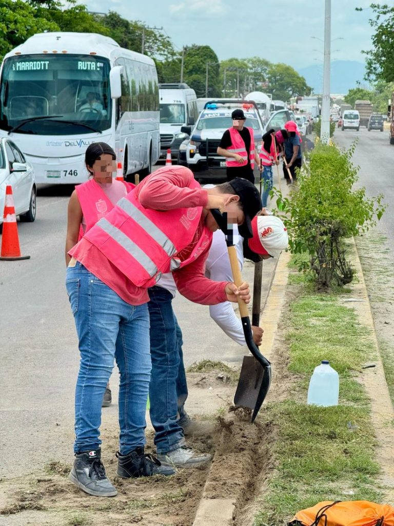 Inician servicio comunitario ciudadanos infractores de Bahía de Banderas