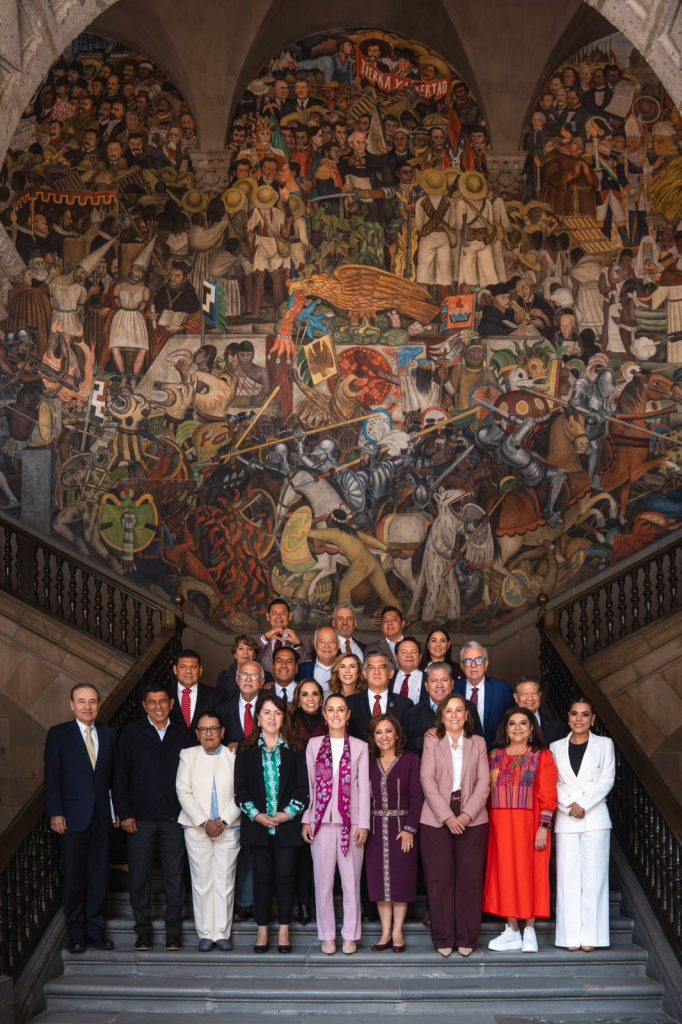 PARTICIPA MIGUEL ANGEL NAVARRO QUINTERO EN REUNIÓN CON LA PRESIDENTA CLAUDIA SHEINBAUM