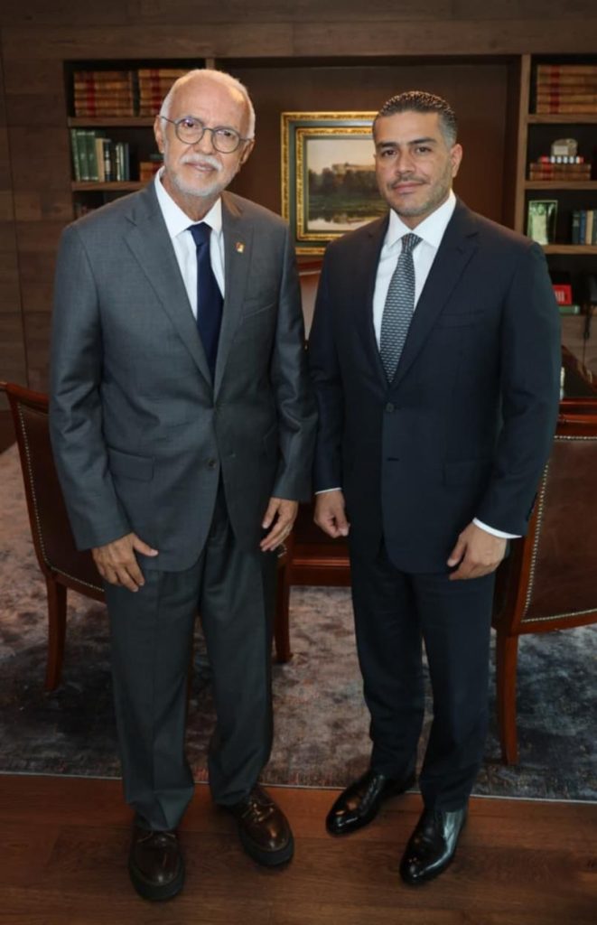 MANQ SE REÚNE CON OMAR GARCÍA HARFUCH SECRETARIO DE SEGURIDAD Y PROTECCIÓN CIUDADANA