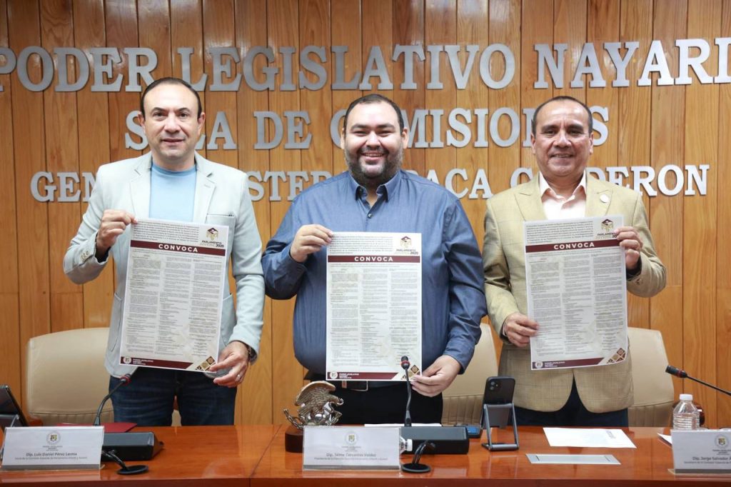 Convoca Congreso de Nayarit al Parlamento Juvenil 2025