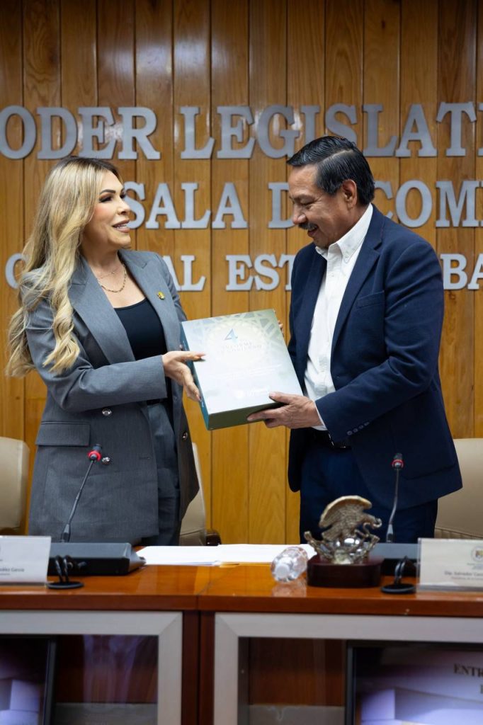 Recibe Cámara de Diputados el IV Informe de Gobierno