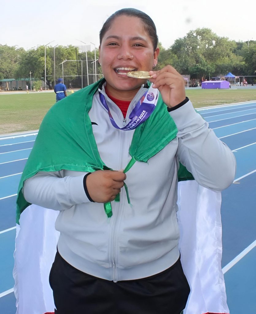 ORGULLO NAYARITA: OSIRIS ANETH MACHADO GANA ORO Y ROMPE RÉCORD MUNDIAL EN INDIA