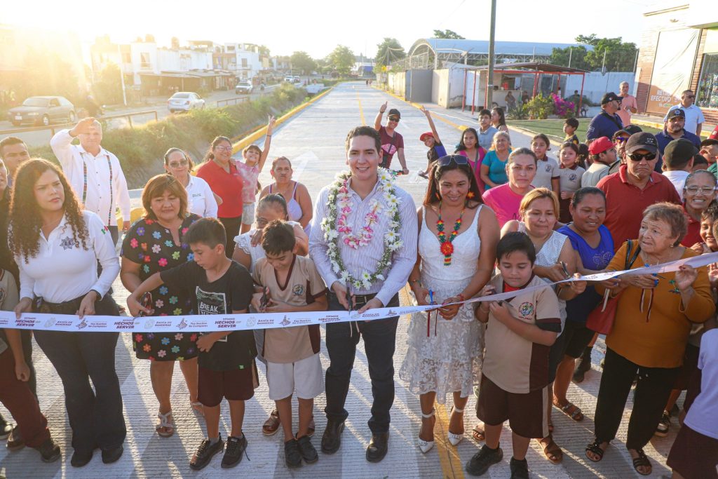 Héctor Santana entrega una nueva obra que embellece y dignifica a La Misión