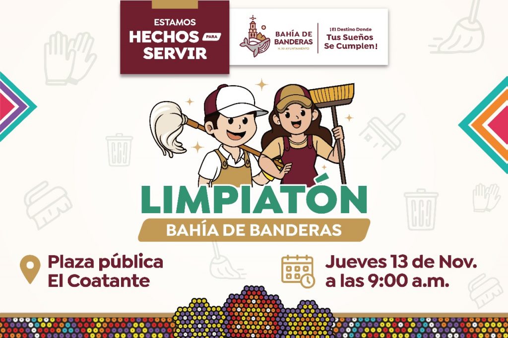 Jornada del Limpiatón recorrerá la zona Sierra de Bahía de Banderas