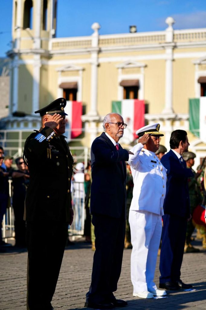 Nayarit honra el CXV Aniversario de la Revolución Mexicana con acto cívico encabezado por el gobernador Miguel Ángel Navarro Quintero