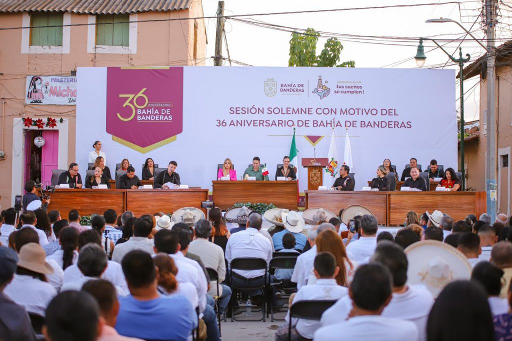 “36 años después, Bahía de Banderas sigue siendo ejemplo de esfuerzo y voluntad social”: Héctor Santana