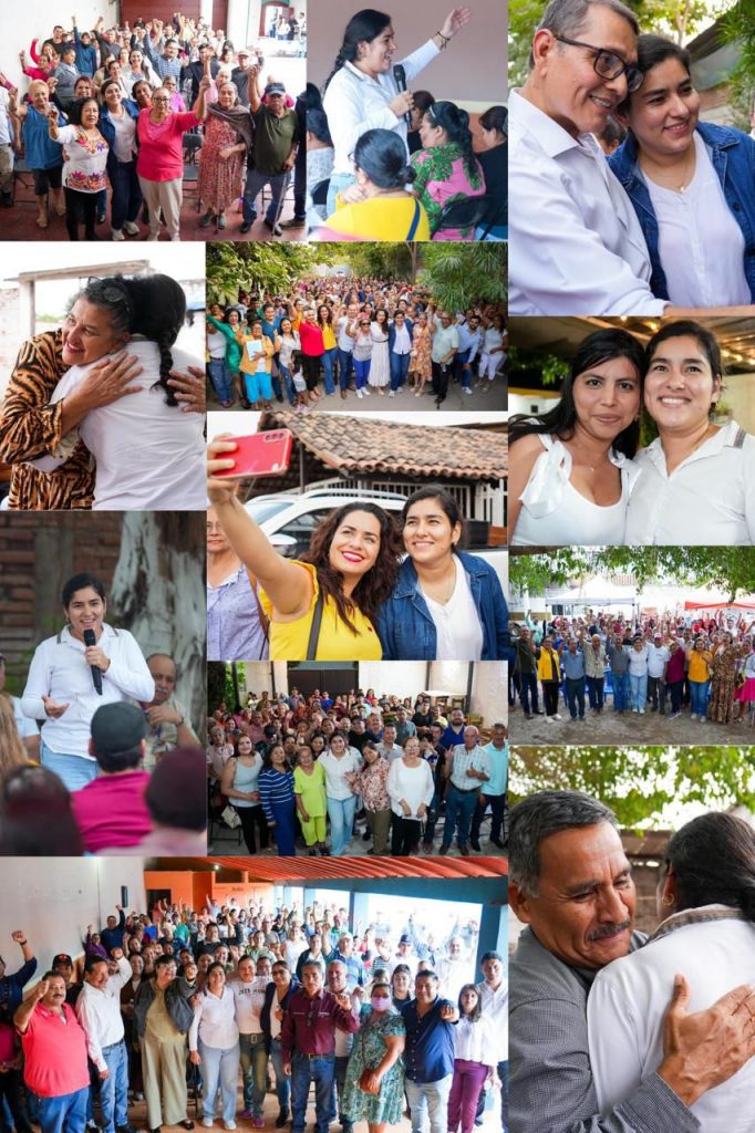 Elizabeth López Blanco, presente en Nayarit y su gente