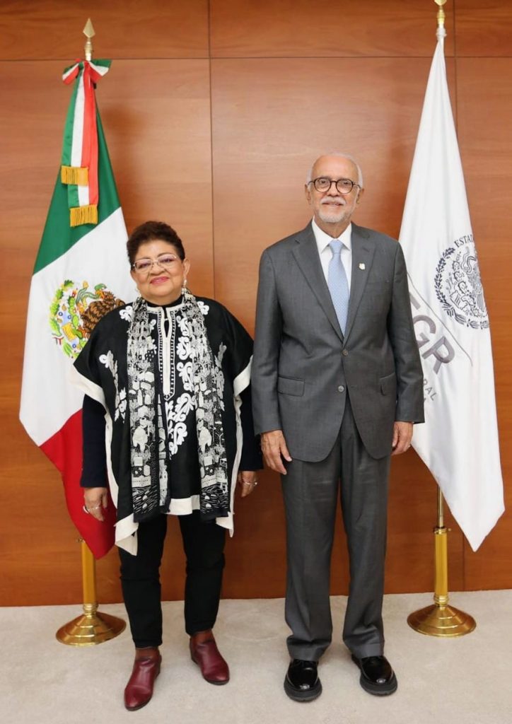 SSE REÚNE MIGUEL ANGEL NAVARRO QUINTERO CON LA FISCAL GENERAL DE LA REPÚBLICA ERNESTINA GODOY