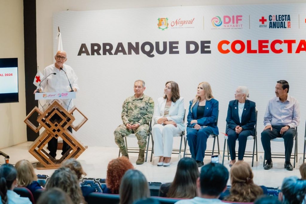 Miguel Ángel Navarro y Beatriz Estrada encabezan arranque de la Colecta Anual 2026 de la Cruz Roja Mexicana