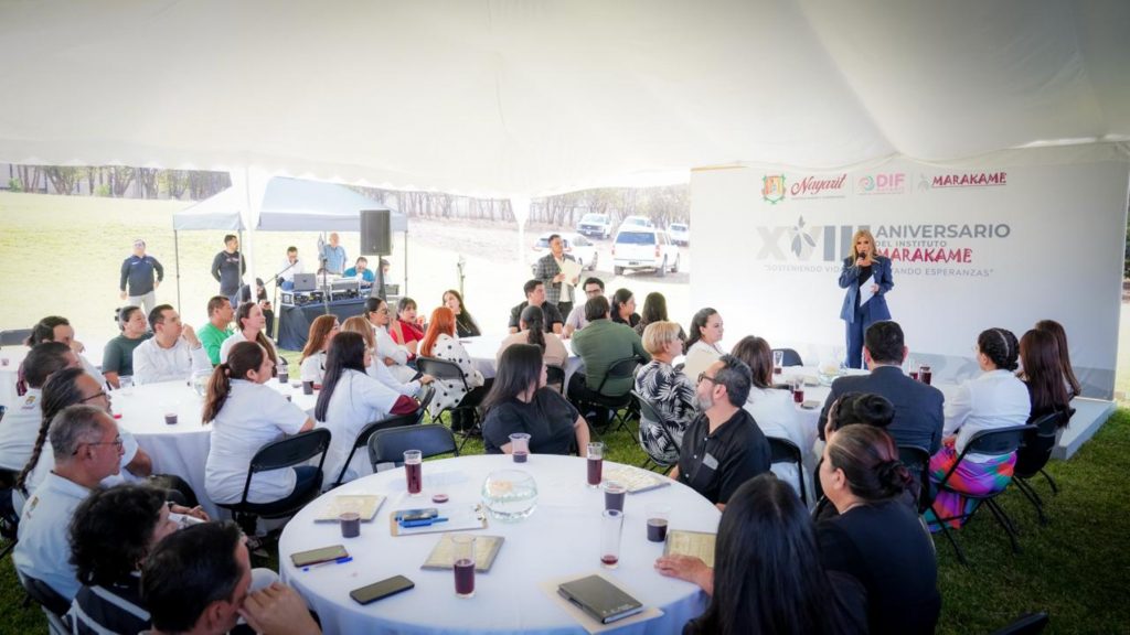 El Gobierno del Estado de Nayarit reconoce la labor y la asistencia social que brinda el Instituto Marakame.