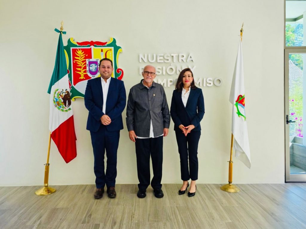 SE REÚNE MANQ CON EL GERENTE DE LA CFE RENÉ ANTONIO GOLES DE ÁVILA