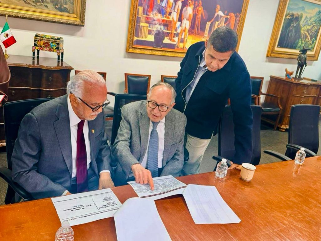 Sostiene Miguel Ángel Navarro reuniones clave en la Ciudad de México por la salud y el campo de Nayarit