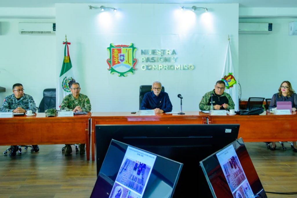 Gobierno del Estado refuerza acciones coordinadas para mantener la paz y la seguridad en Nayarit