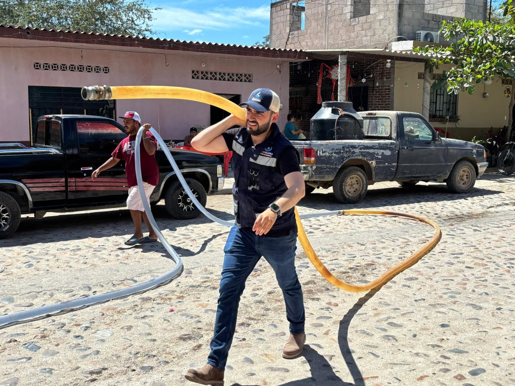 Se regulariza servicio de agua en Valle de Banderas tras trabajos de reparación