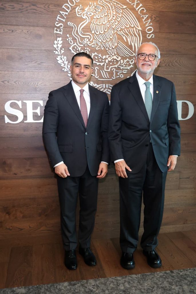 Refuerzan coordinación Miguel Ángel Navarro Quintero y Omar García Harfuch en beneficio de las y los nayaritas