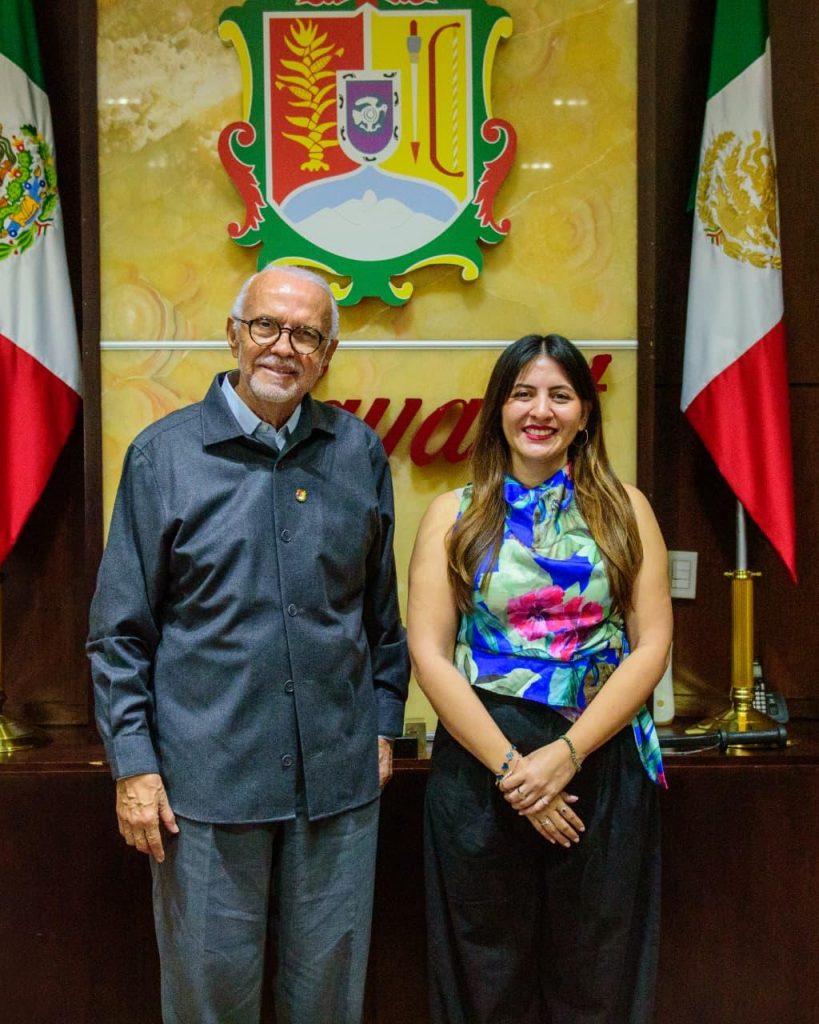 Se reúne Miguel Ángel Navarro con titular de la Junta Local Ejecutiva del INE en Nayarit