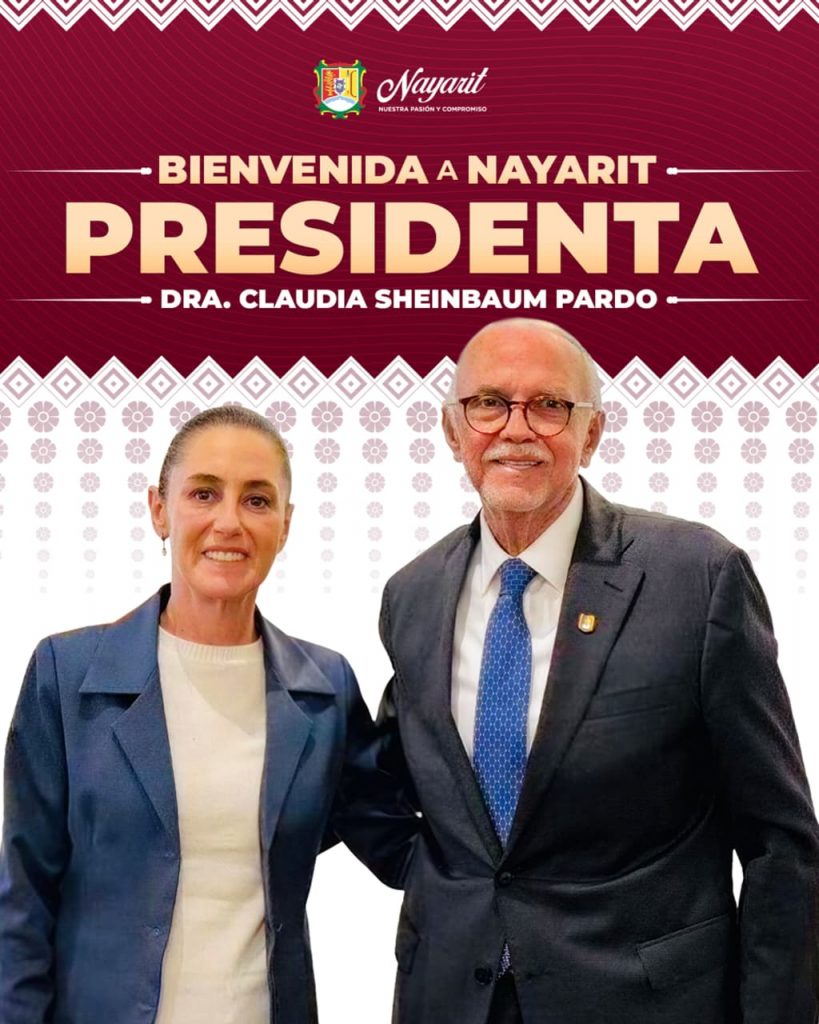 LA PRESIDENTA CLAUDIA SHEINBAUN ESTARÁ EN NAYARIT ESTÉ FIN DE SEMANA: MANQ