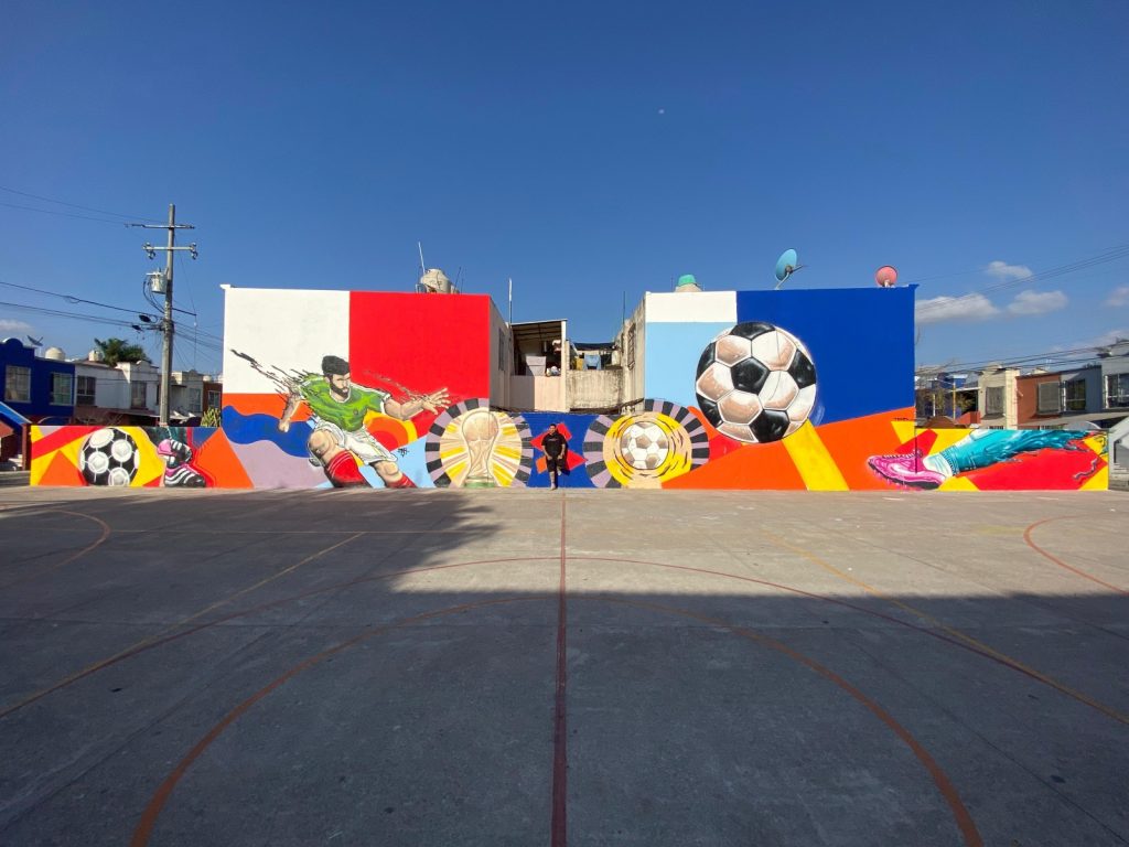Nayarit impulsa la participación juvenil con murales rumbo al Mundial 2026
