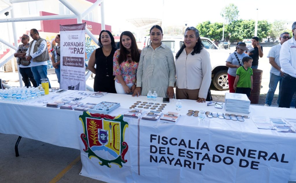 PARTICIPA FISCALÍA GENERAL EN “JORNADA POR LA PAZ” EN XALISCO