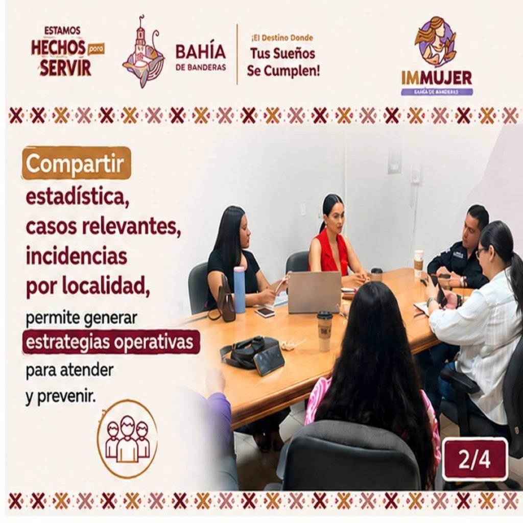Gobierno de Bahía de Banderas refuerza acciones coordinadas contra la violencia de género