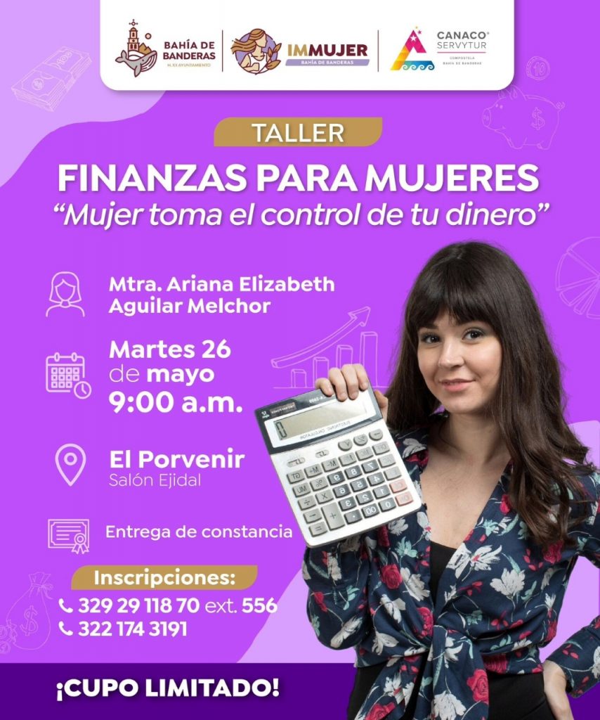 Gobierno Municipal de Bahía de Banderas impulsa taller de finanzas para mujeres