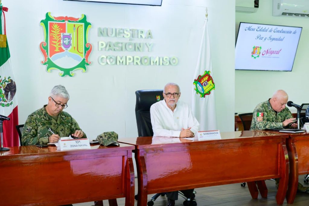 Miguel Ángel Navarro fortalece la coordinación por la paz y el bienestar en Nayarit