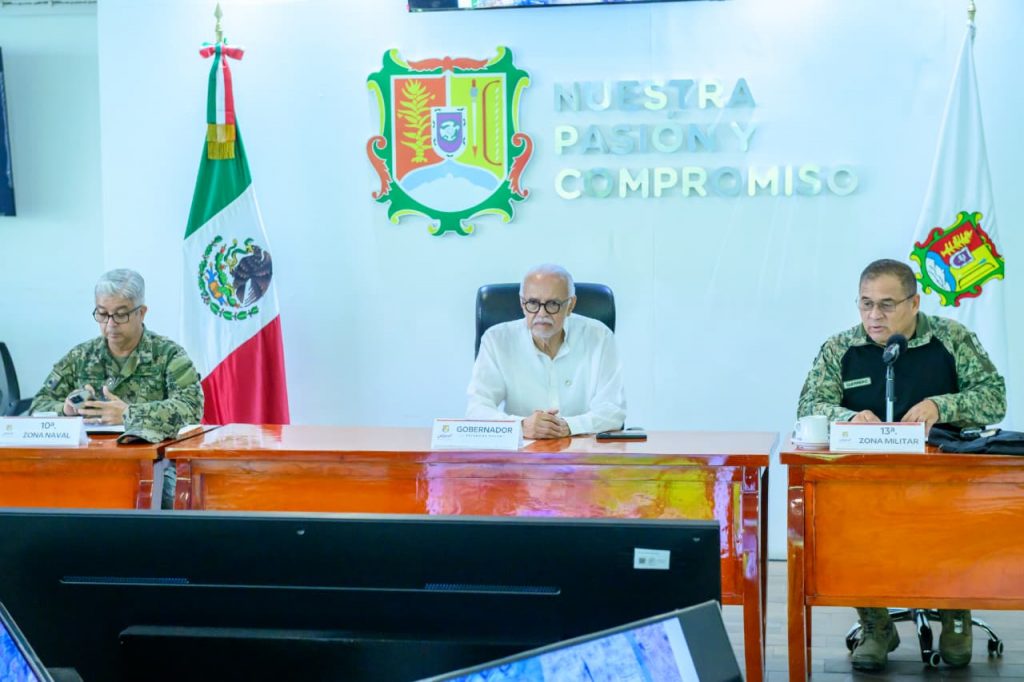 Miguel Ángel Navarro mantiene trabajo permanente por la seguridad de Nayarit