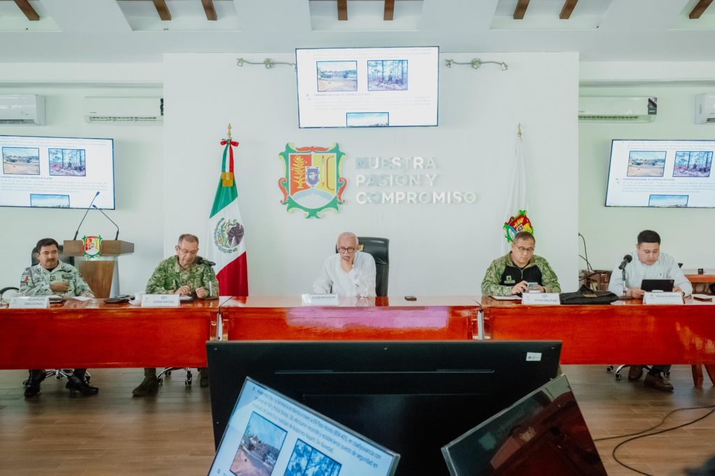 Miguel Ángel Navarro mantiene coordinación permanente para fortalecer la paz y la seguridad