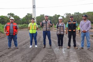 Supervisa Israel Santillán avance de la obra en El Tondoroque